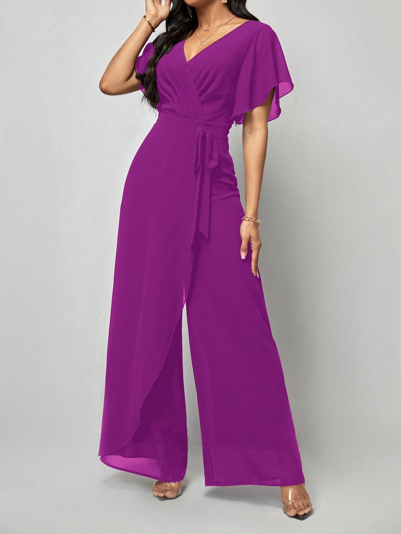 Macacão Feminino Longo Liso