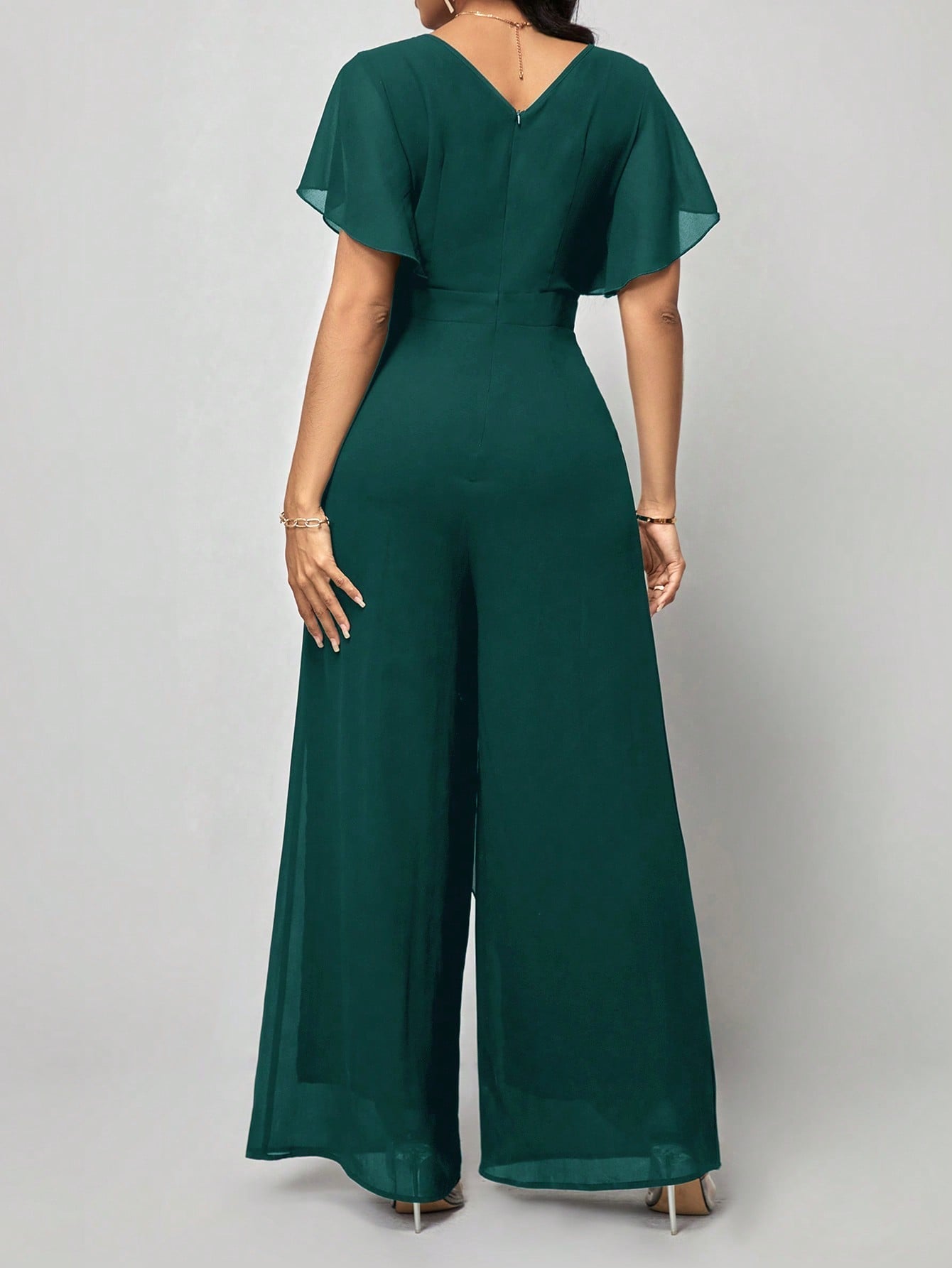 Macacão Feminino Longo Liso