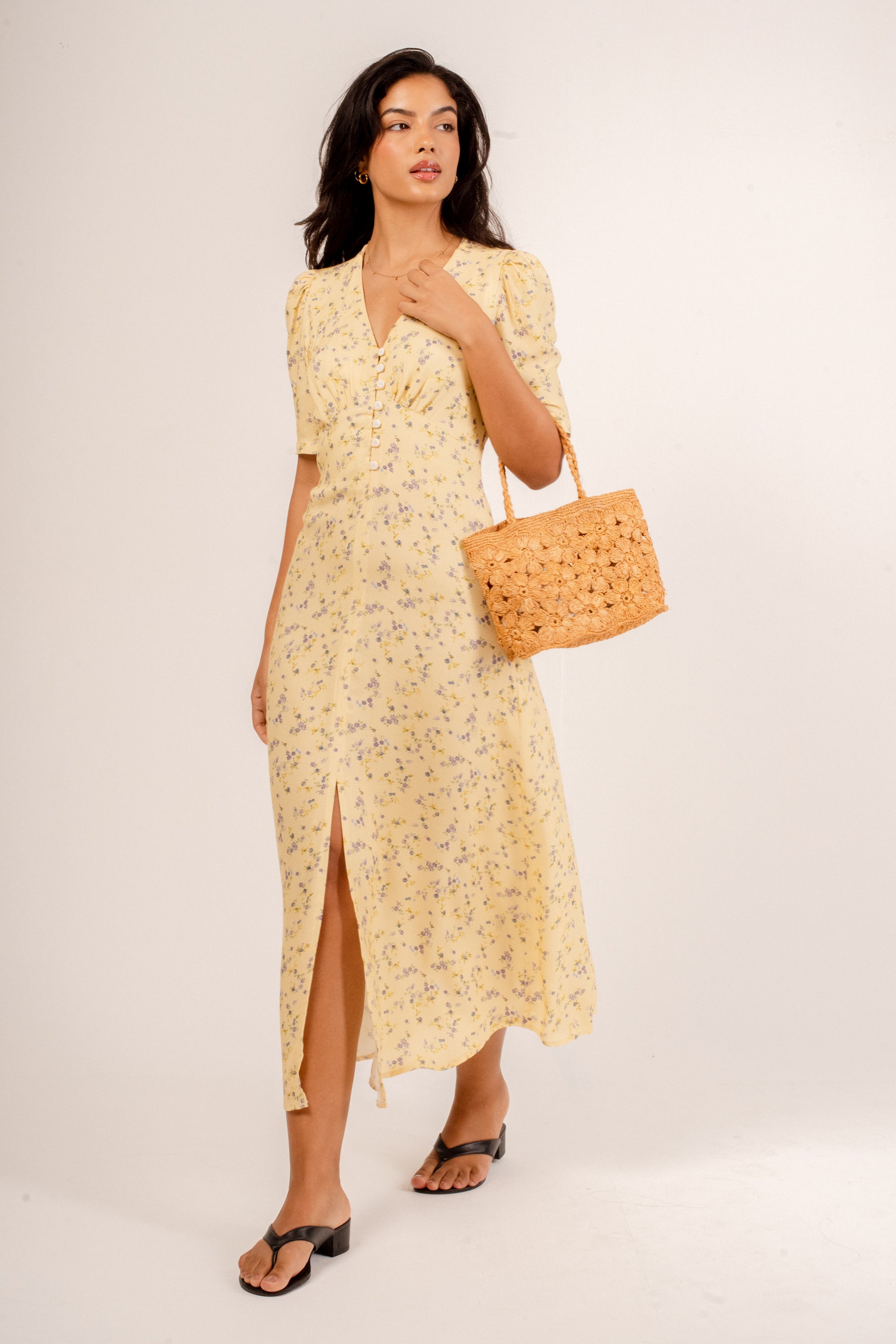Vestido Inês Lavanda