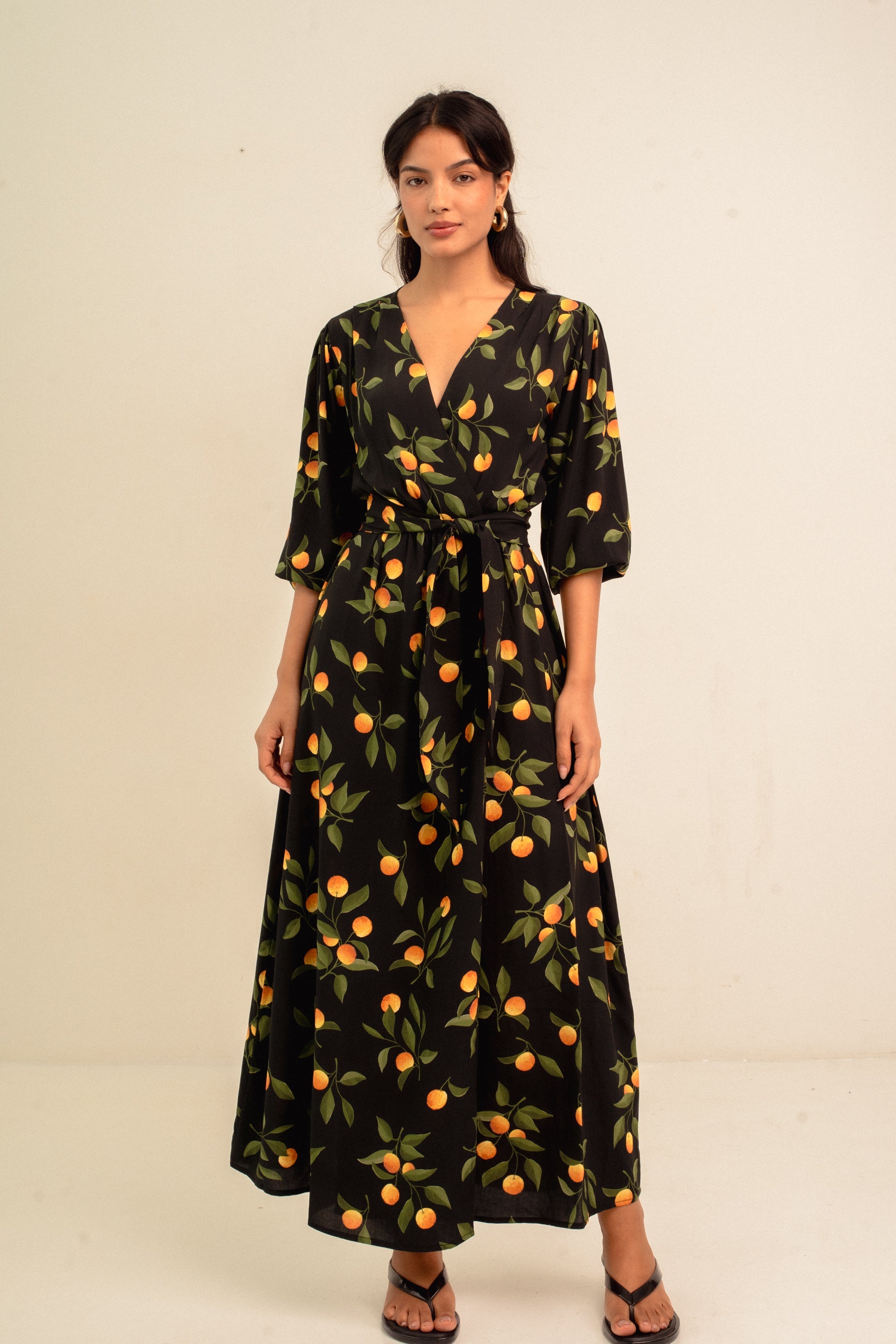 Vestido Paloma Laranjinha