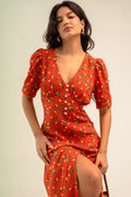 Vestido Inês Laranja