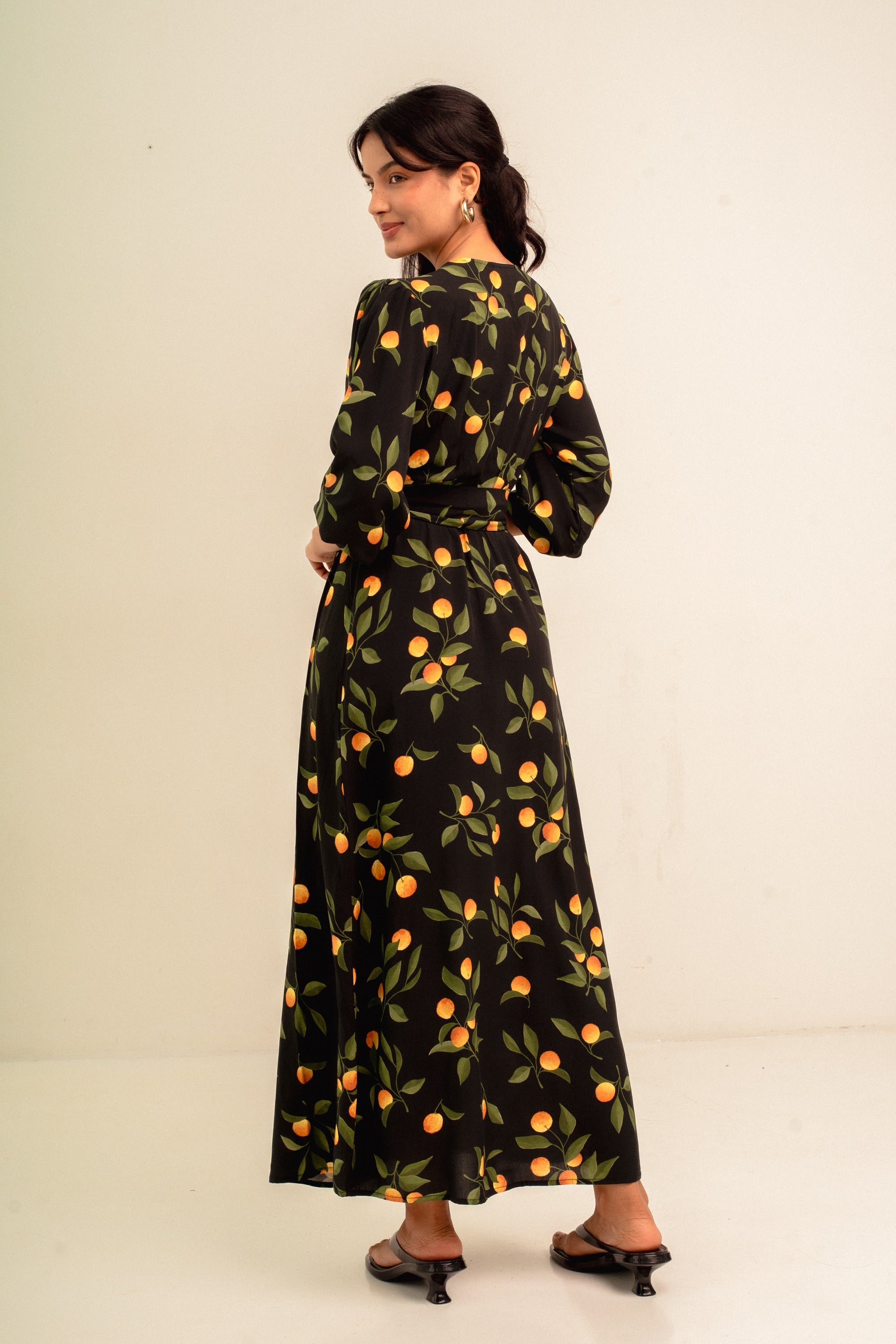 Vestido Paloma Laranjinha