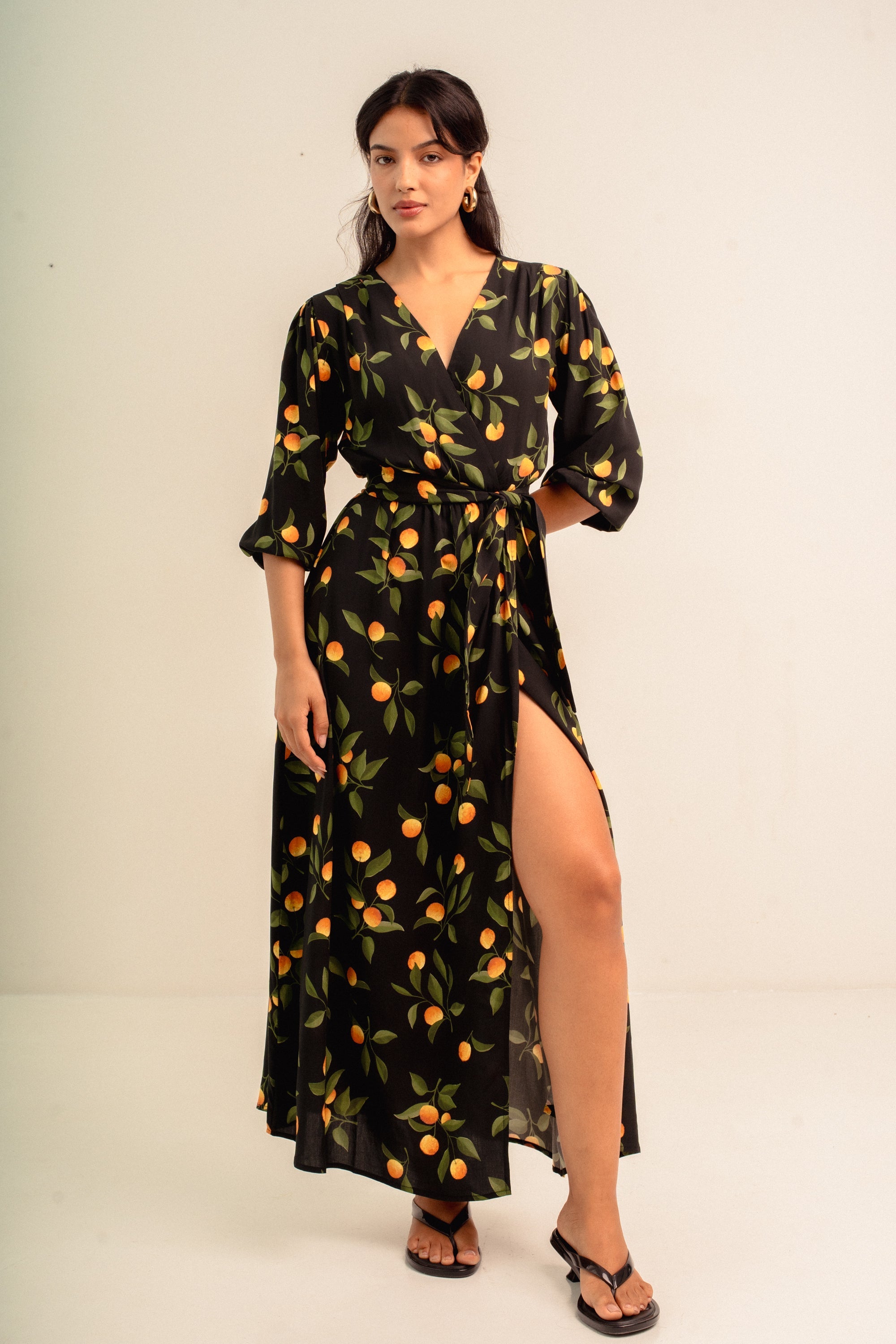Vestido Paloma Laranjinha