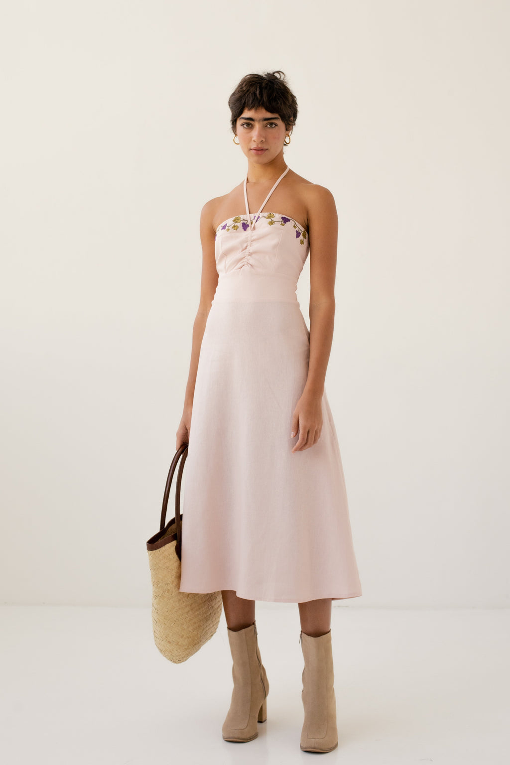 Vestido Gabriela Uvas