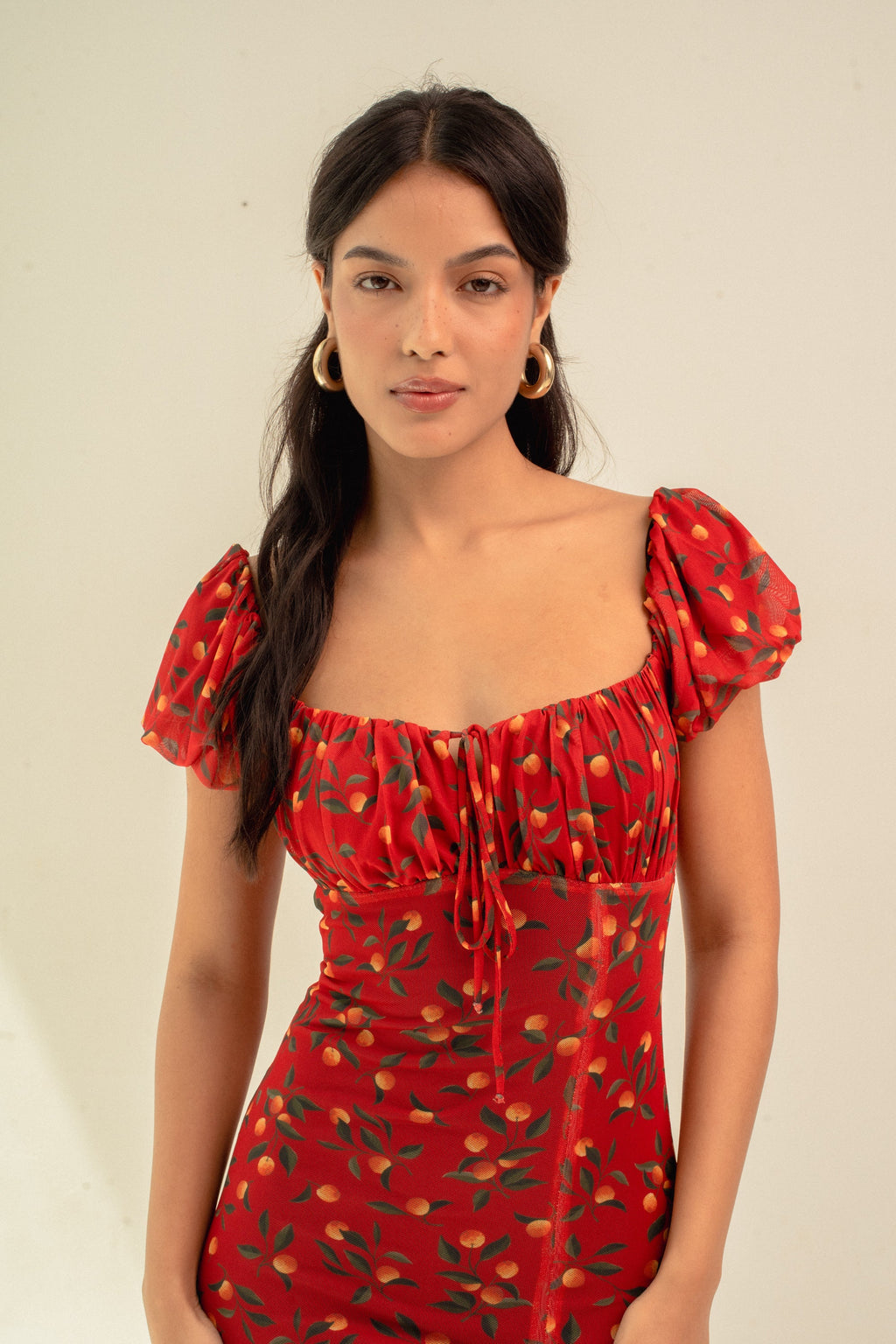 Vestido Valentina Laranja