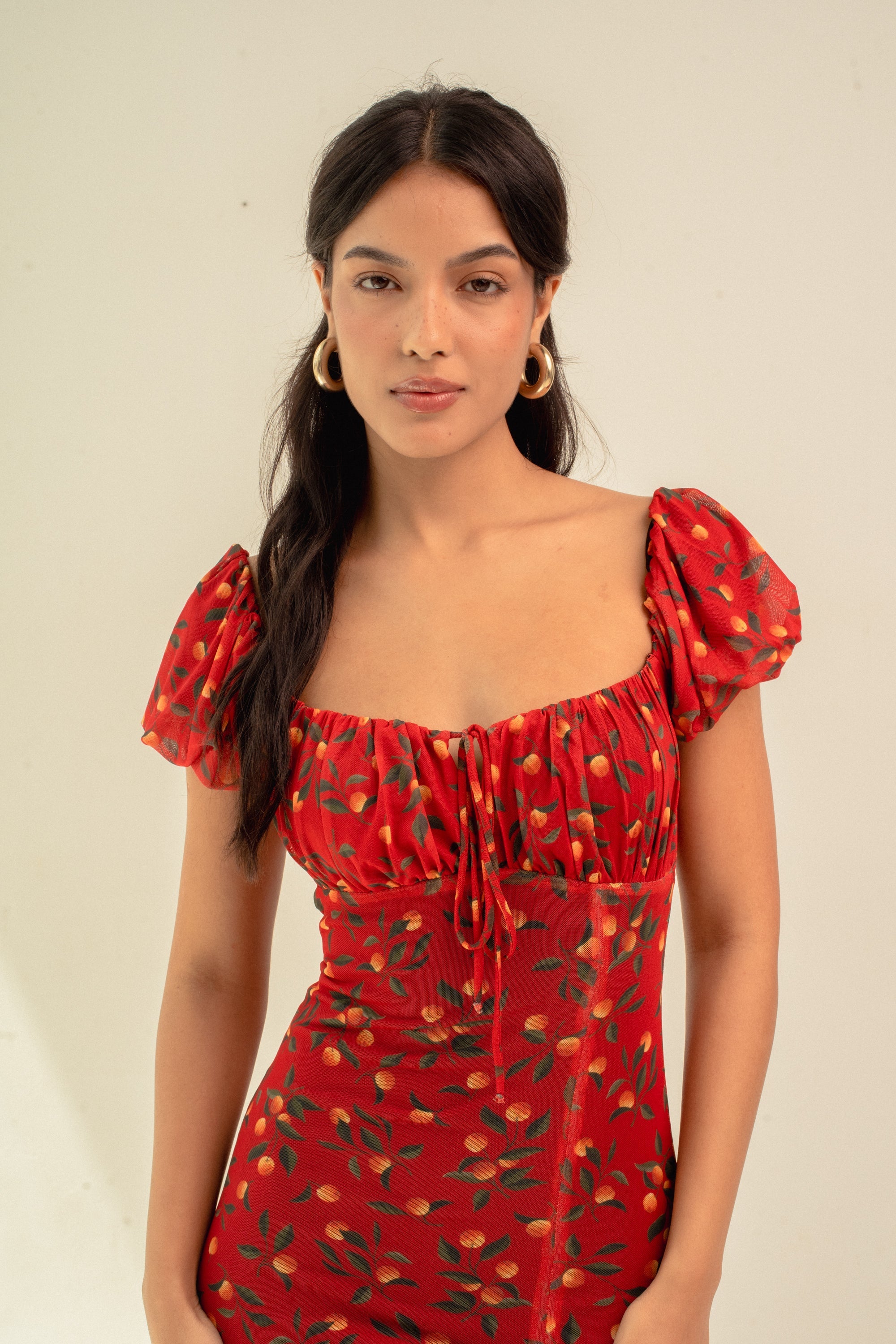 Vestido Valentina Laranja