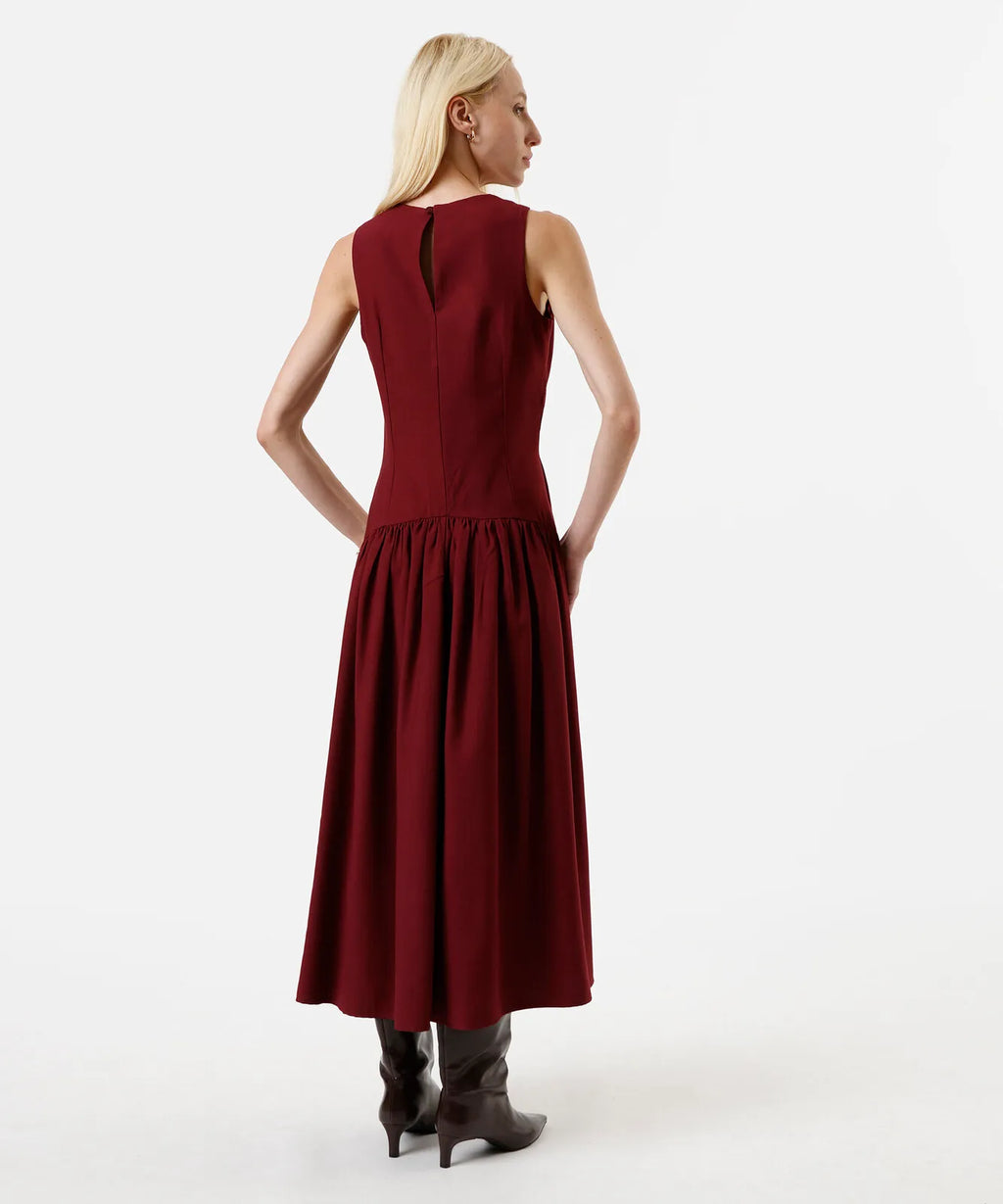 Vestido Midi Viscose Aurora