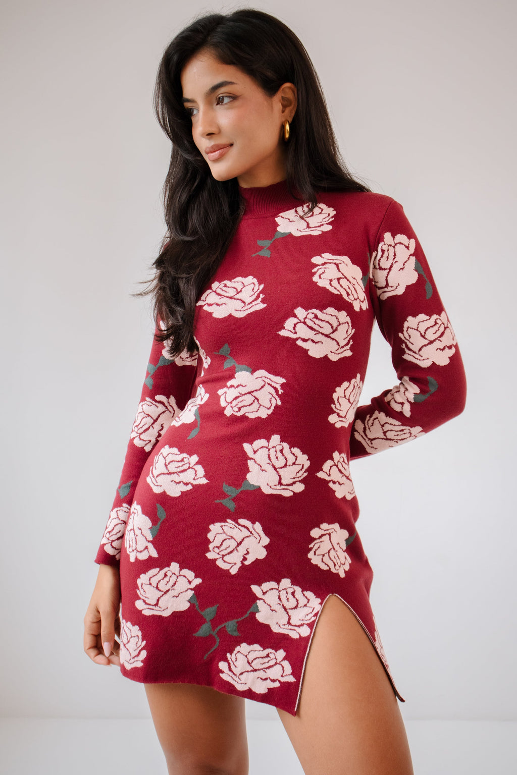 Vestido Ester Vinho