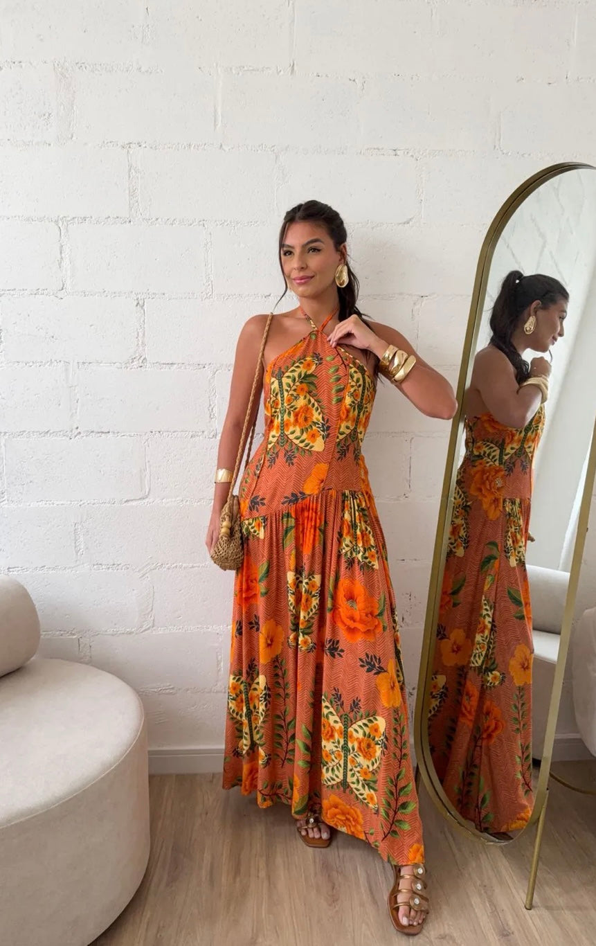 Vestido Longo Dália
