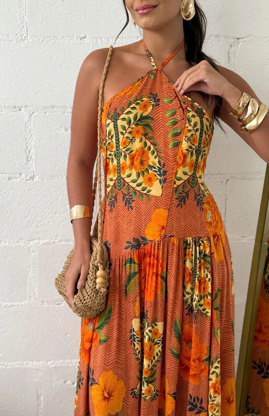 Vestido Longo Dália