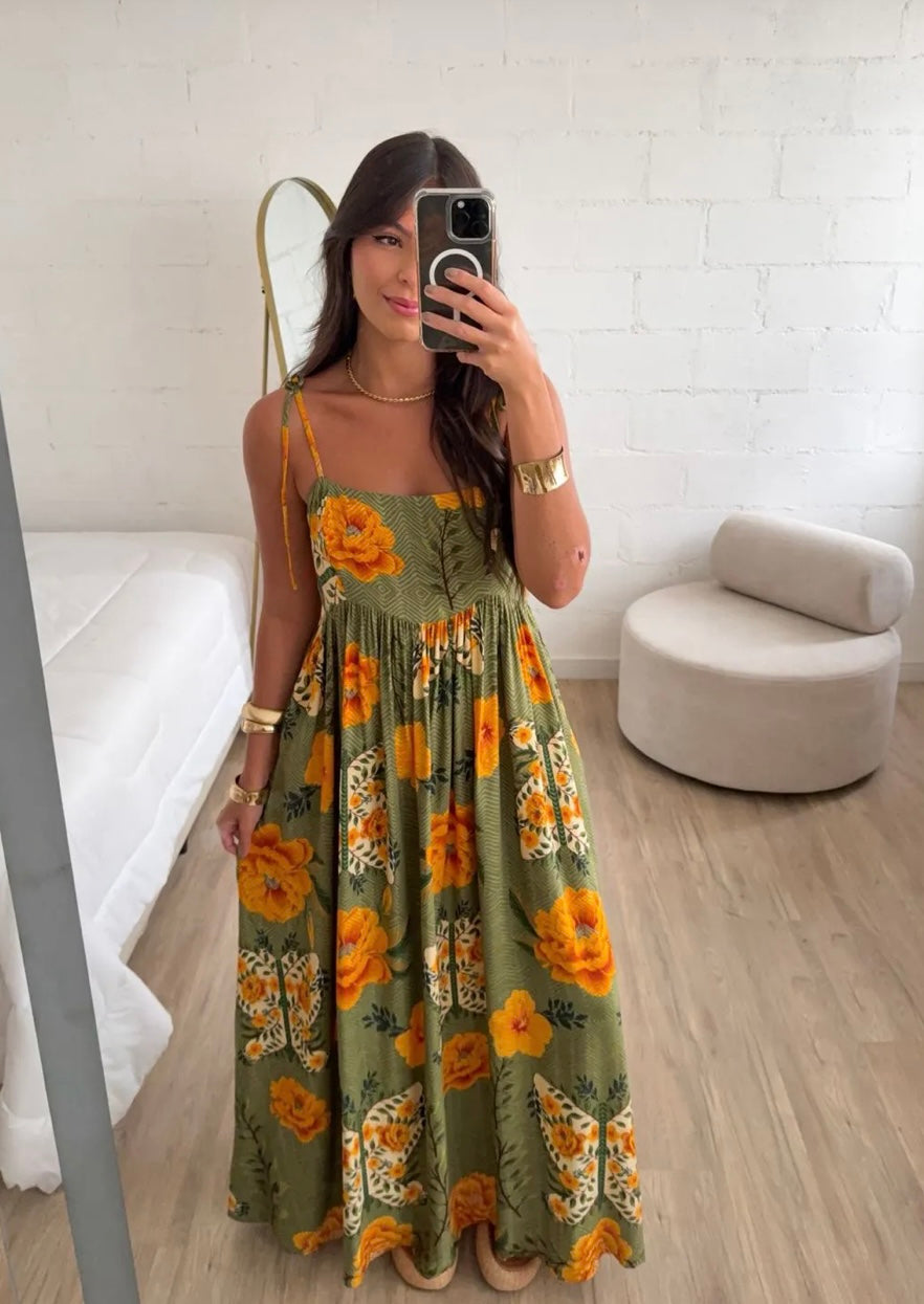 Vestido Longo Dália