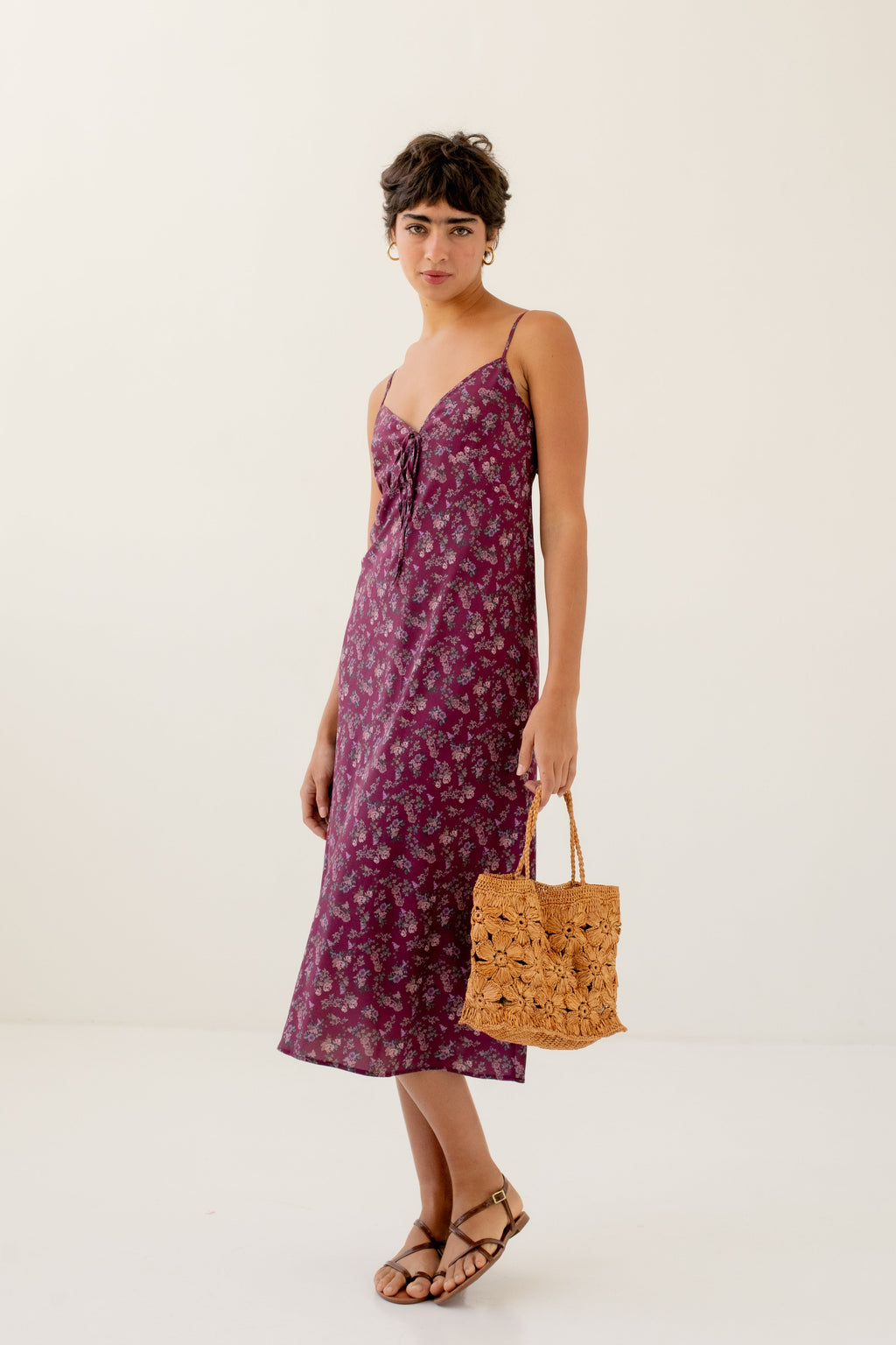 Vestido Joana Vinho