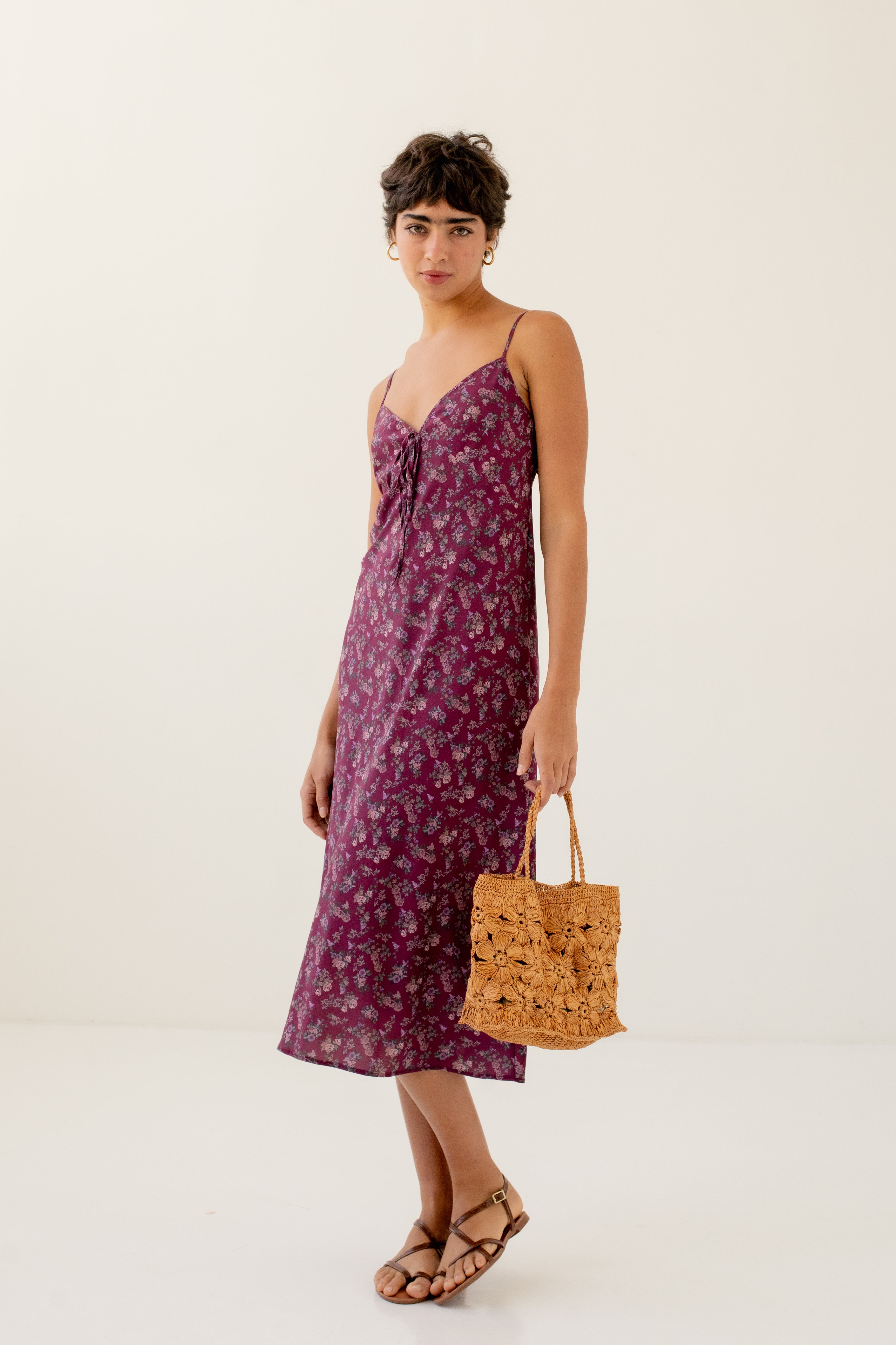 Vestido Joana Vinho