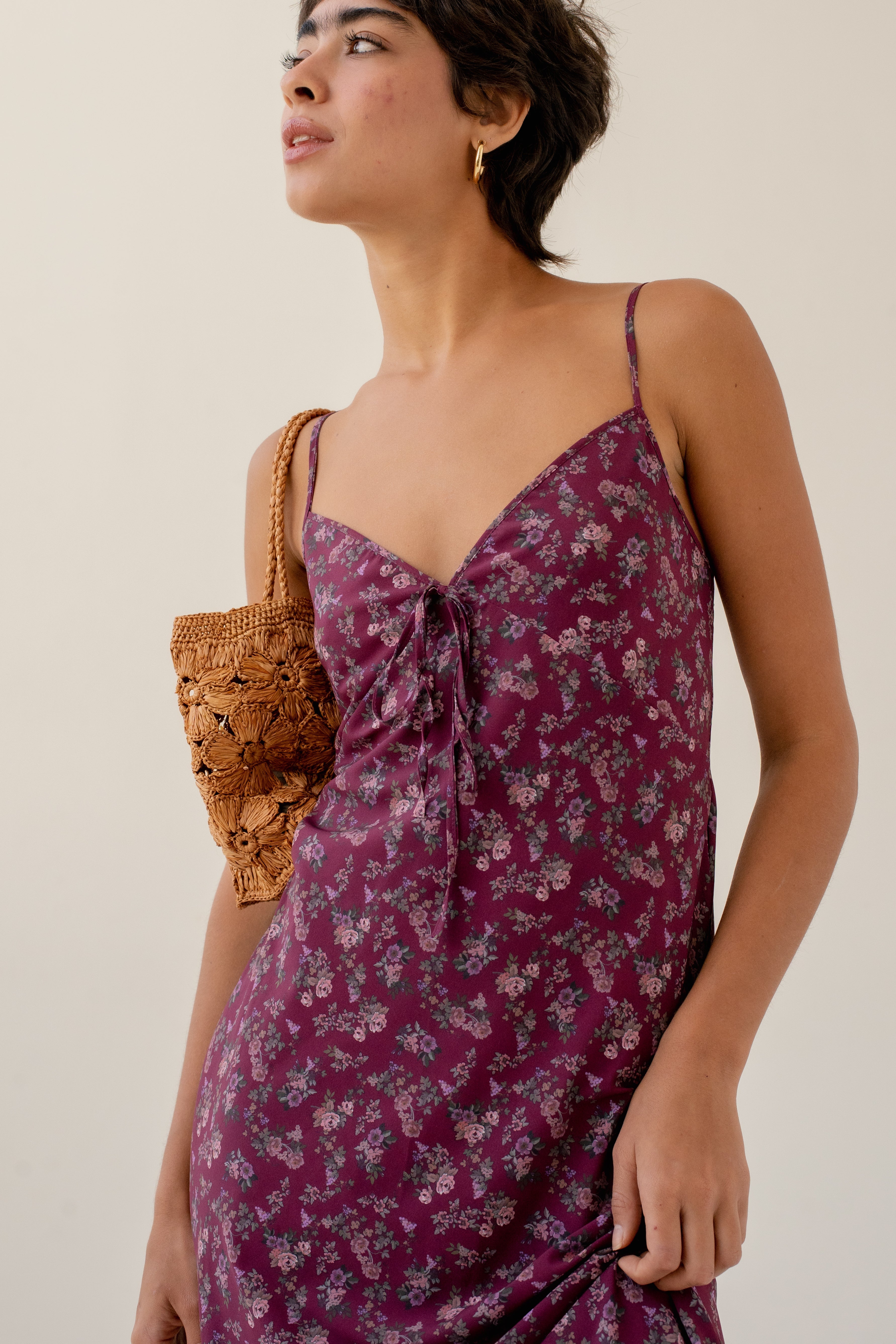Vestido Joana Vinho