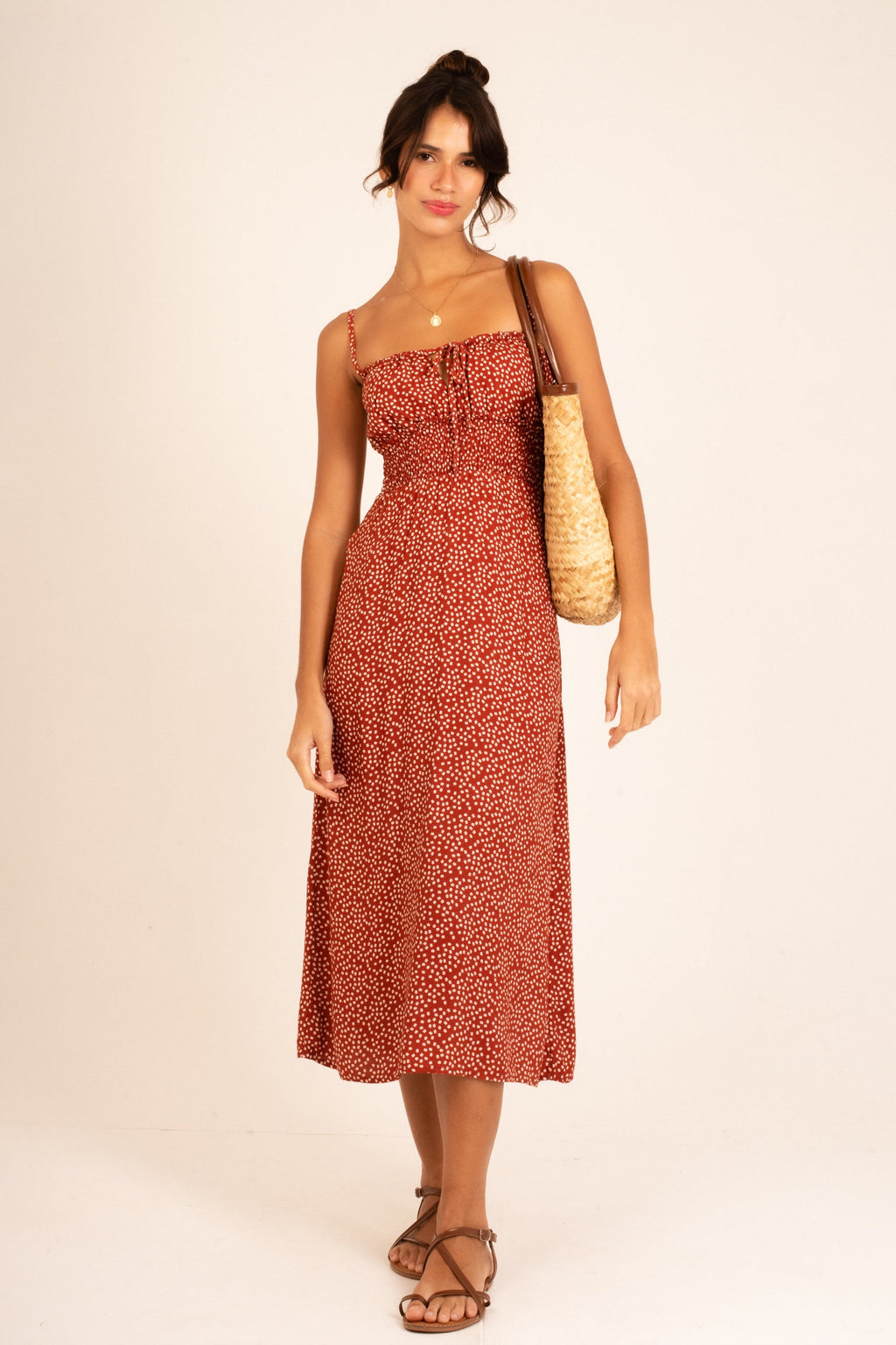 Vestido Lina Vinho
