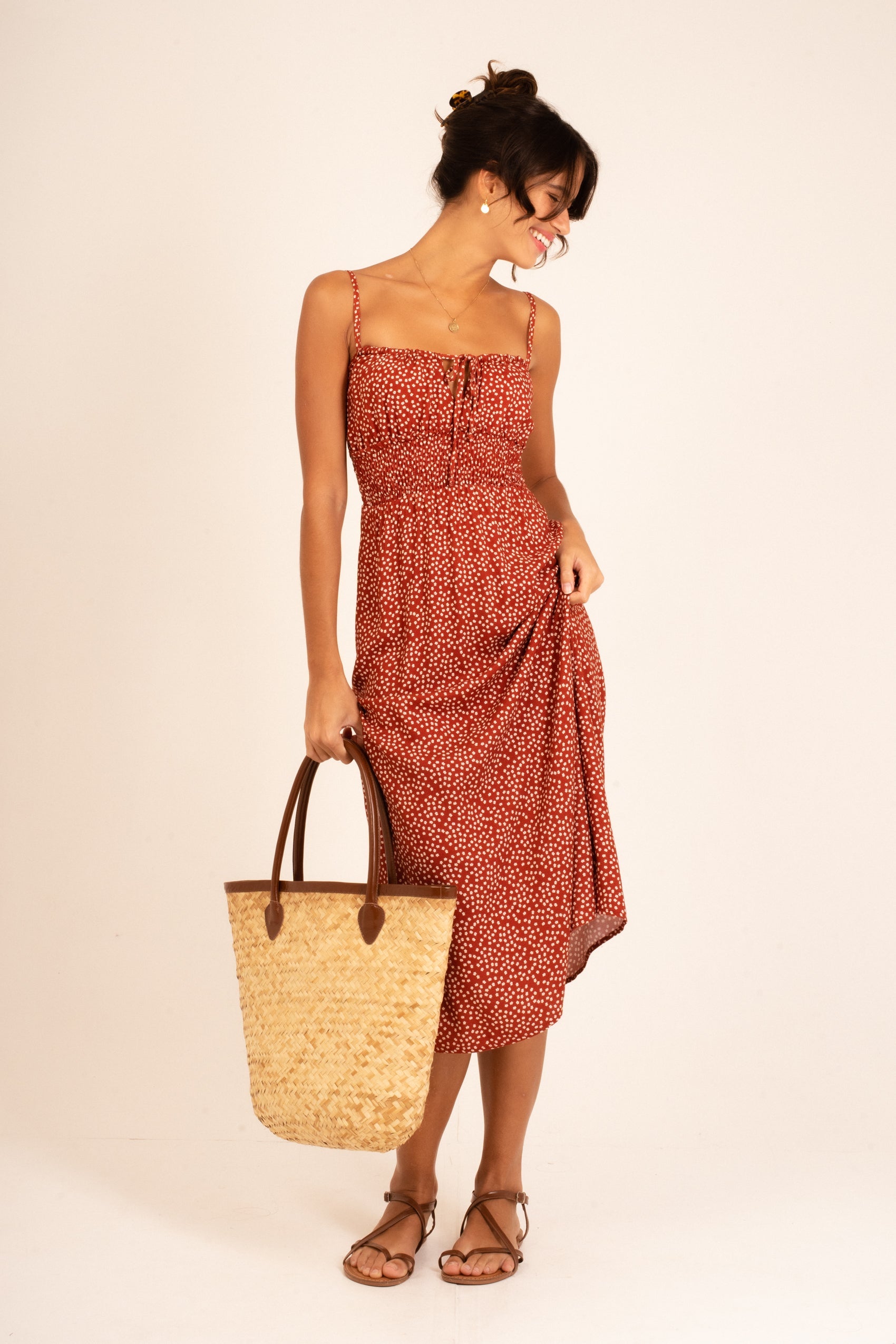 Vestido Lina Vinho