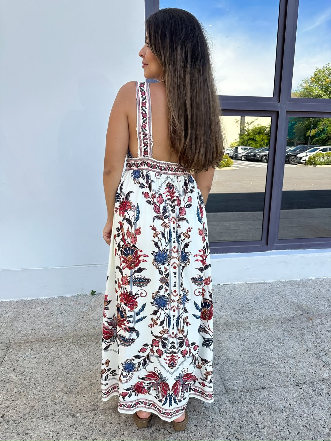 Vestido Longo Jardim