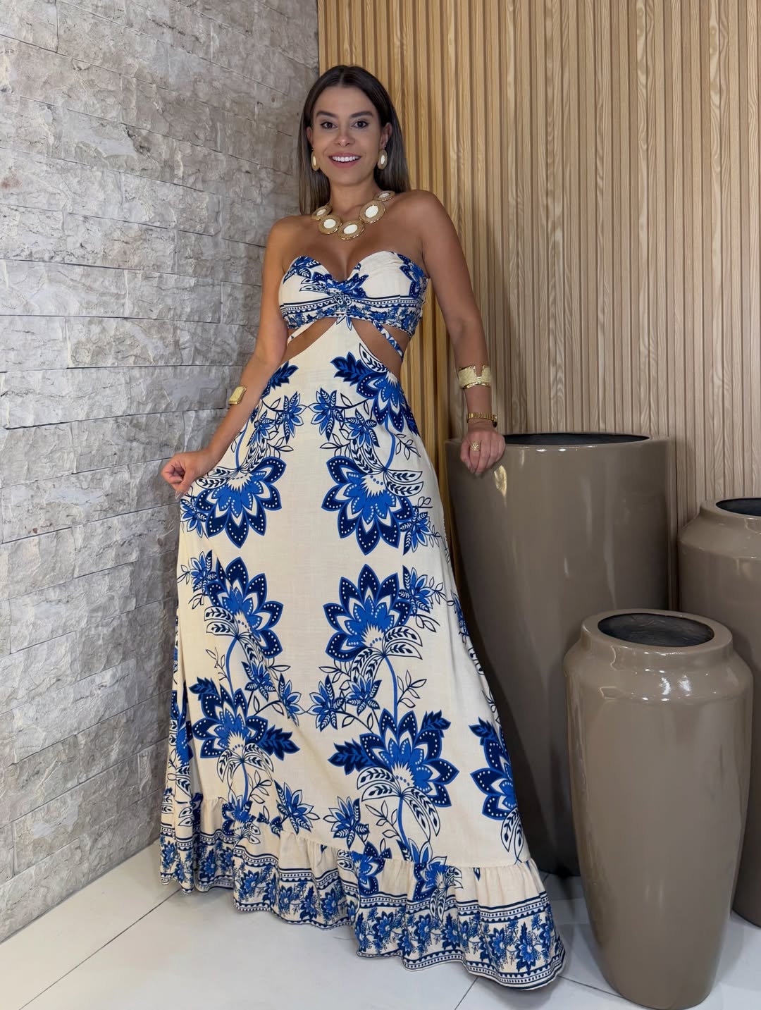 Vestido Longo Safira