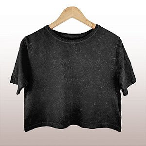 Calça Feminina Pantalona Marmorizada M/Malha Preta