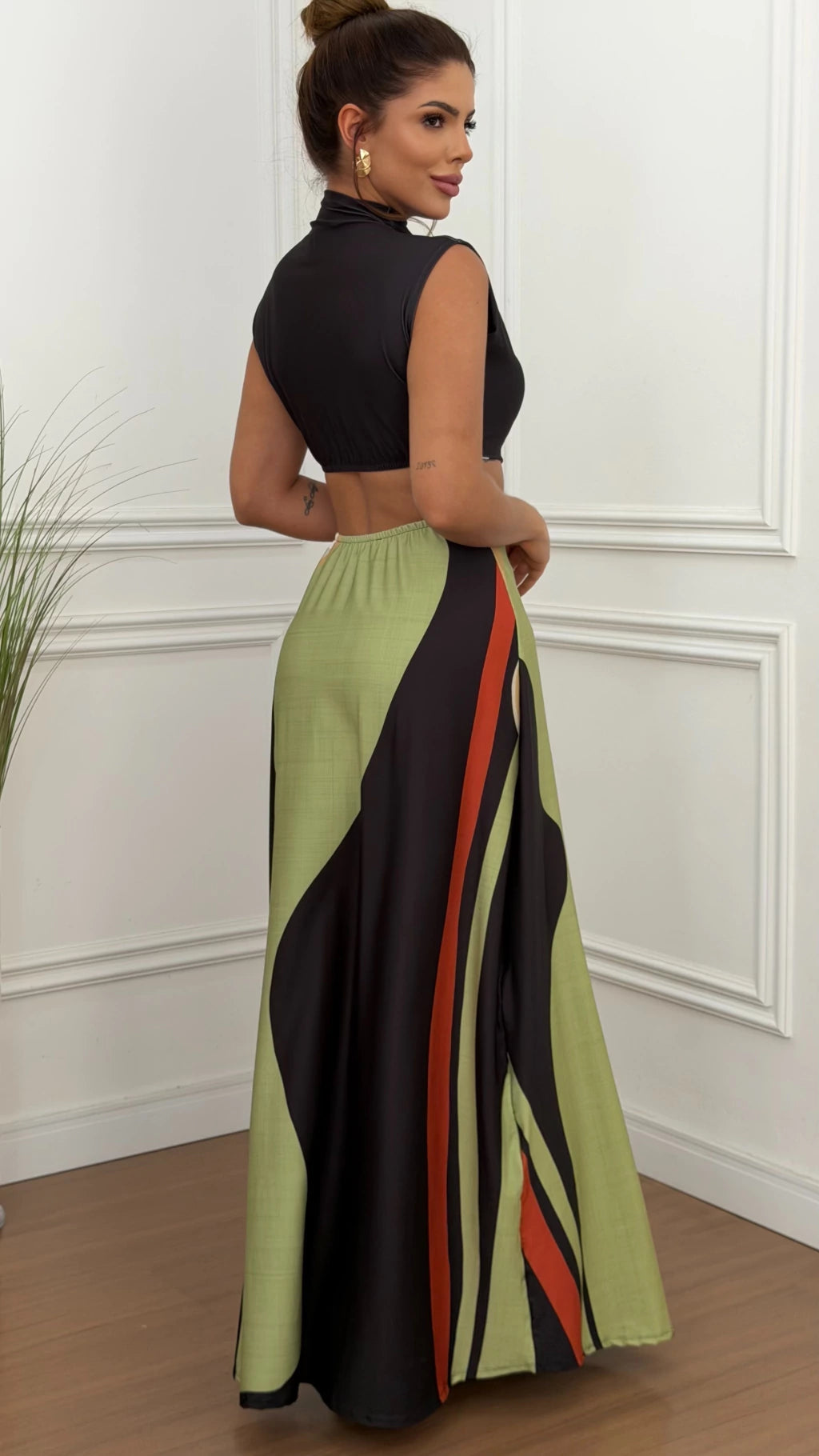 Vestido Longo Argola Milano