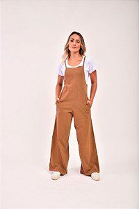 Calça Feminina Pantalona Estonada M/Malha Telha