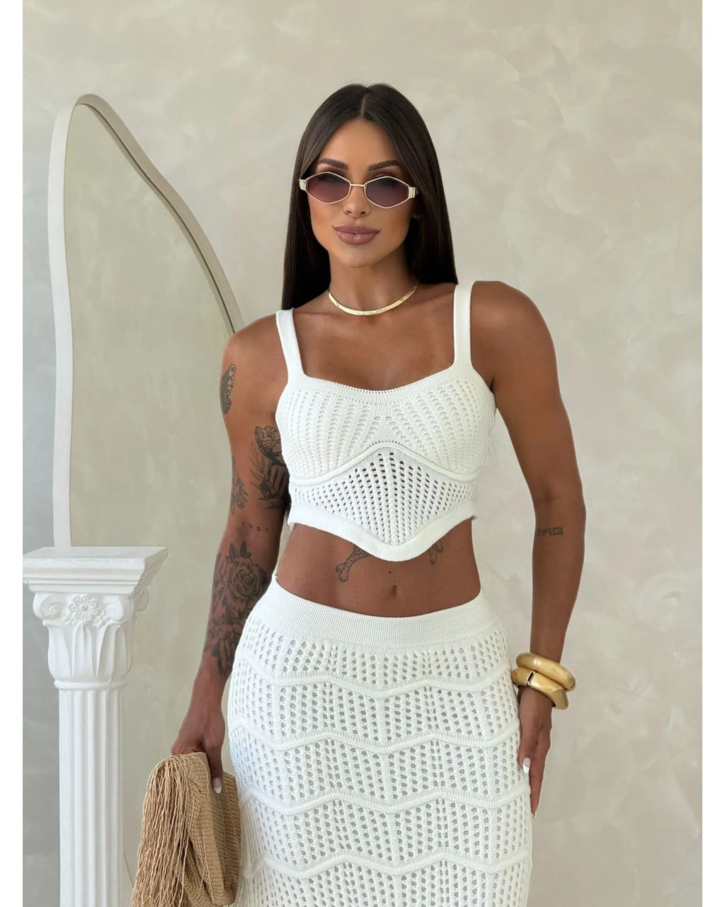 Conjunto Tricô Riviera