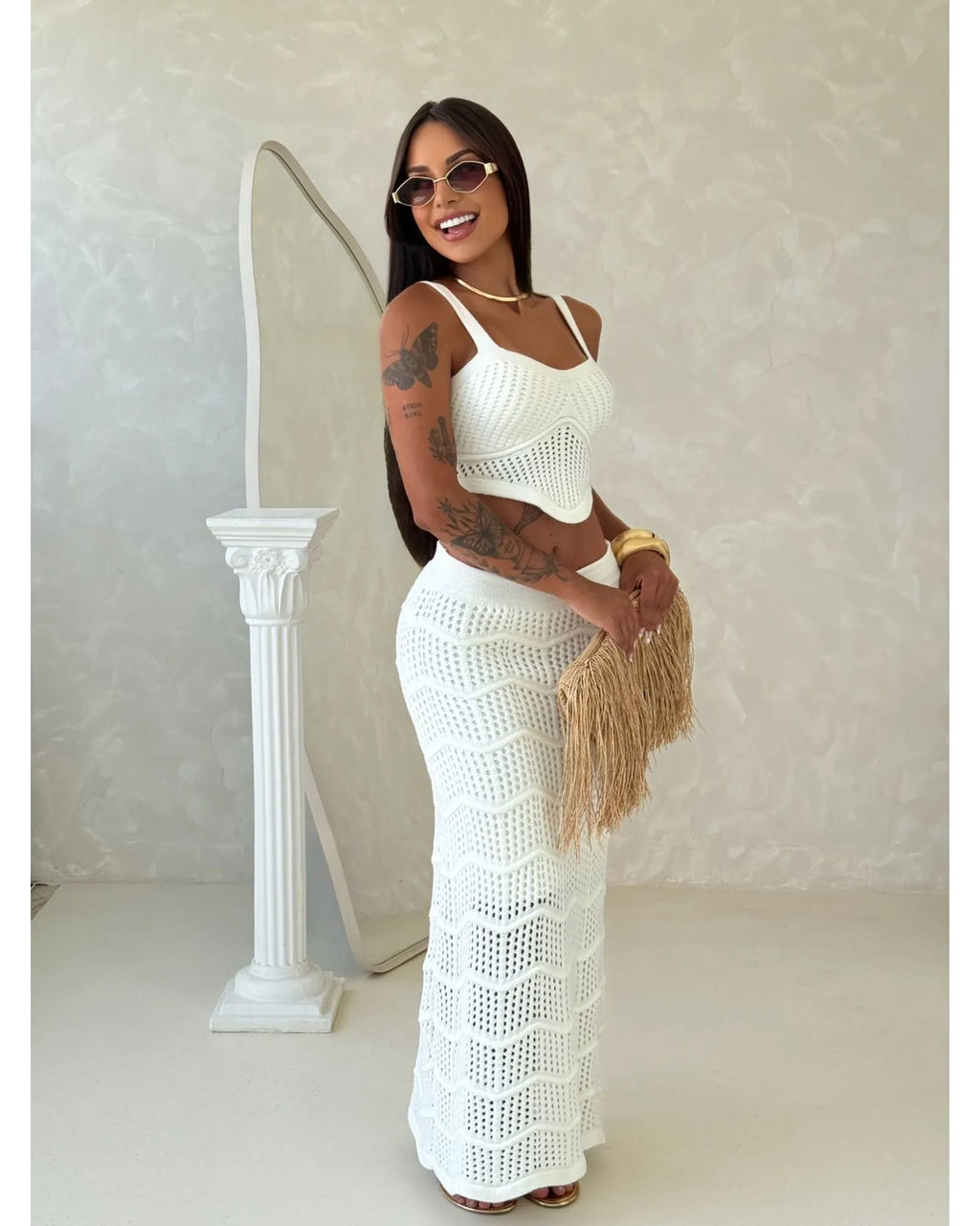 Conjunto Tricô Riviera