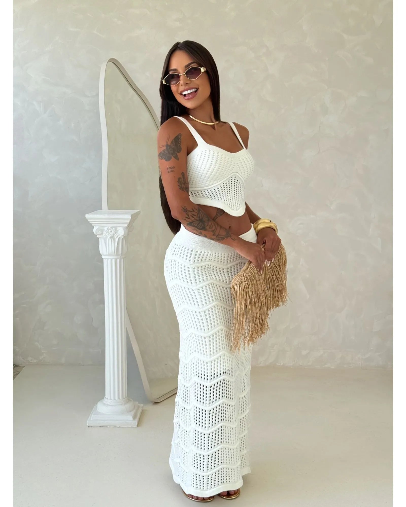 Conjunto Tricô Riviera