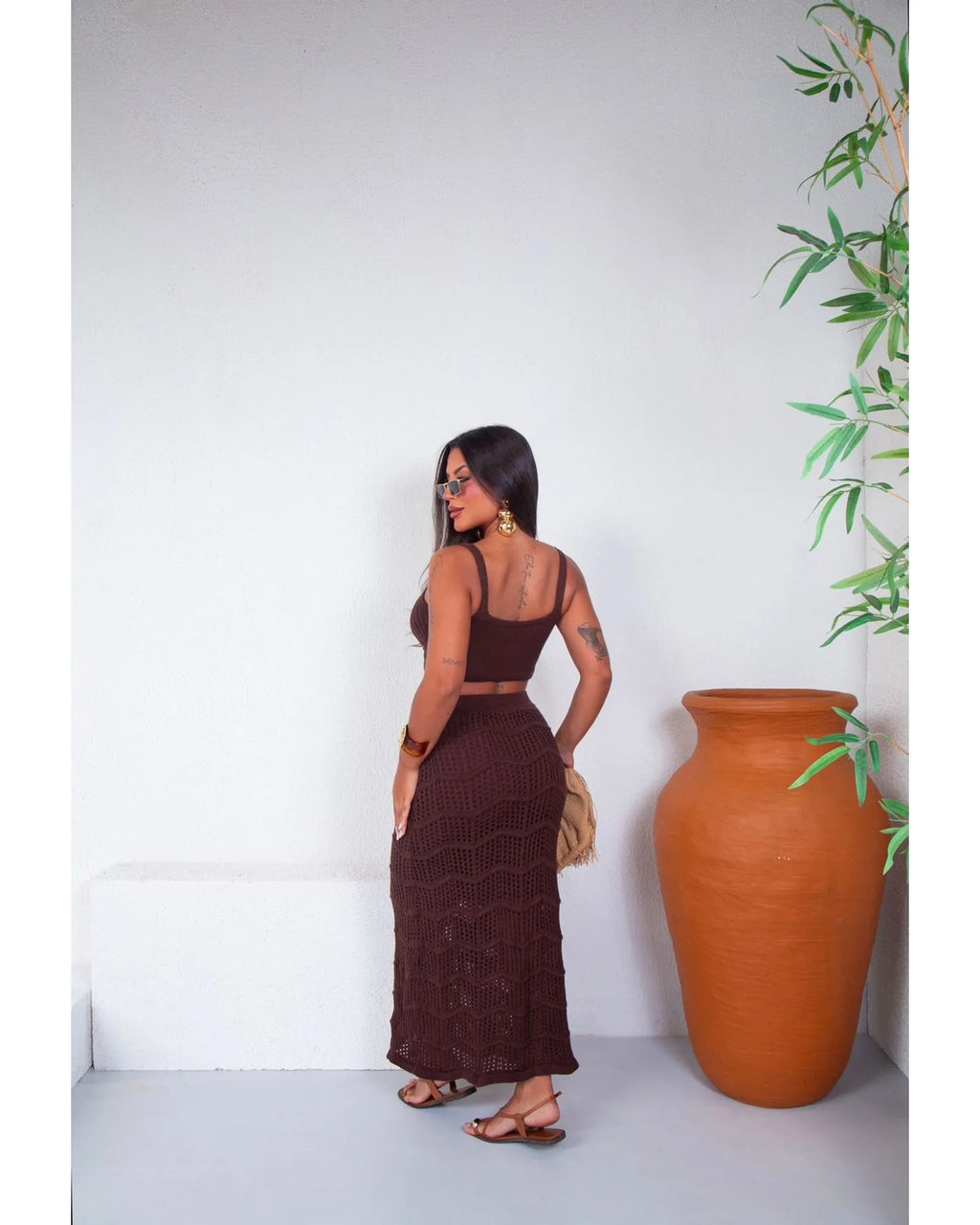 Conjunto Tricô Riviera