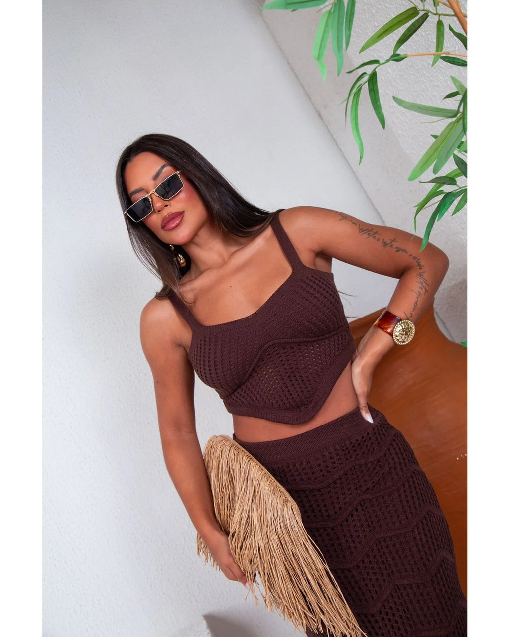 Conjunto Tricô Riviera