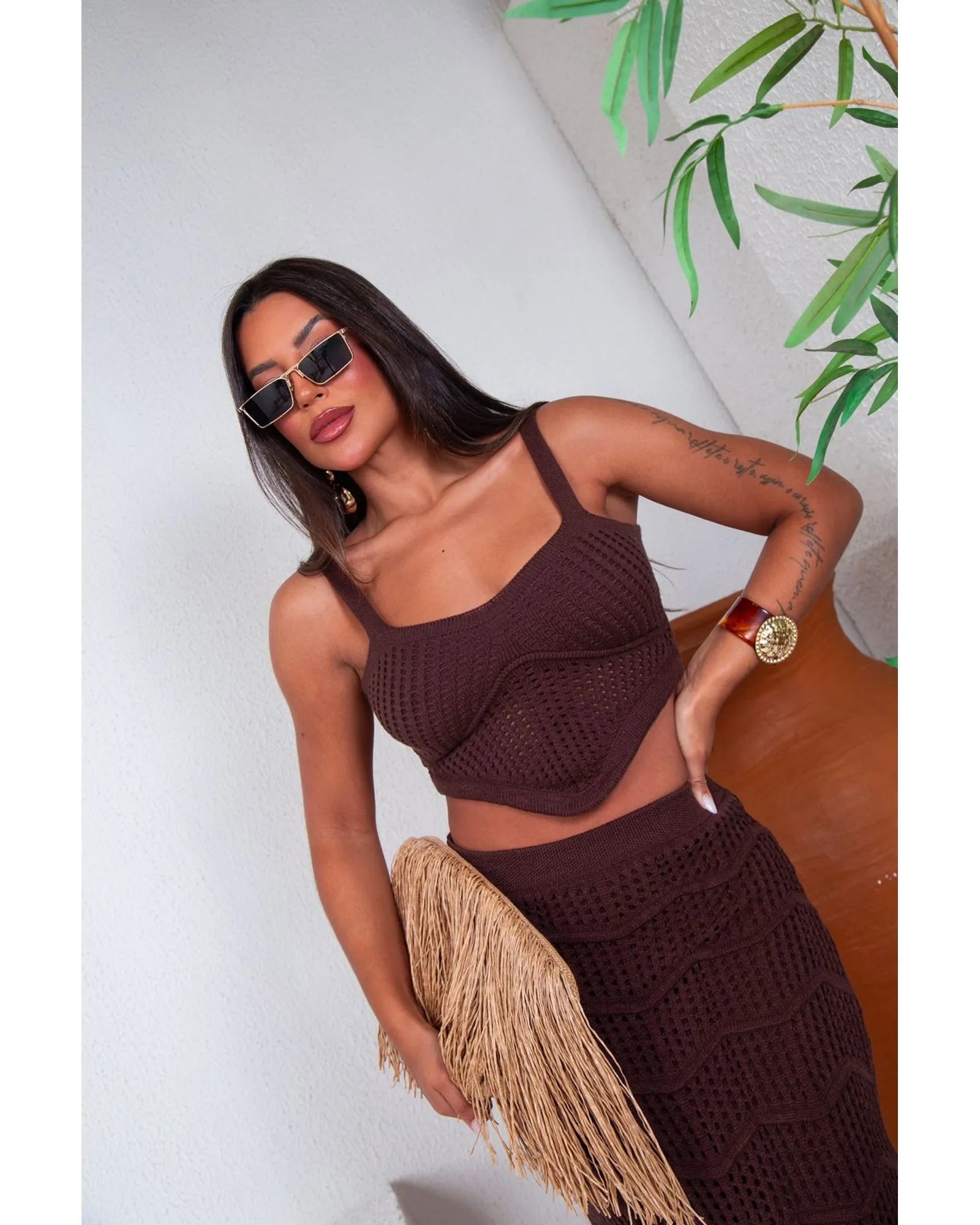 Conjunto Tricô Riviera
